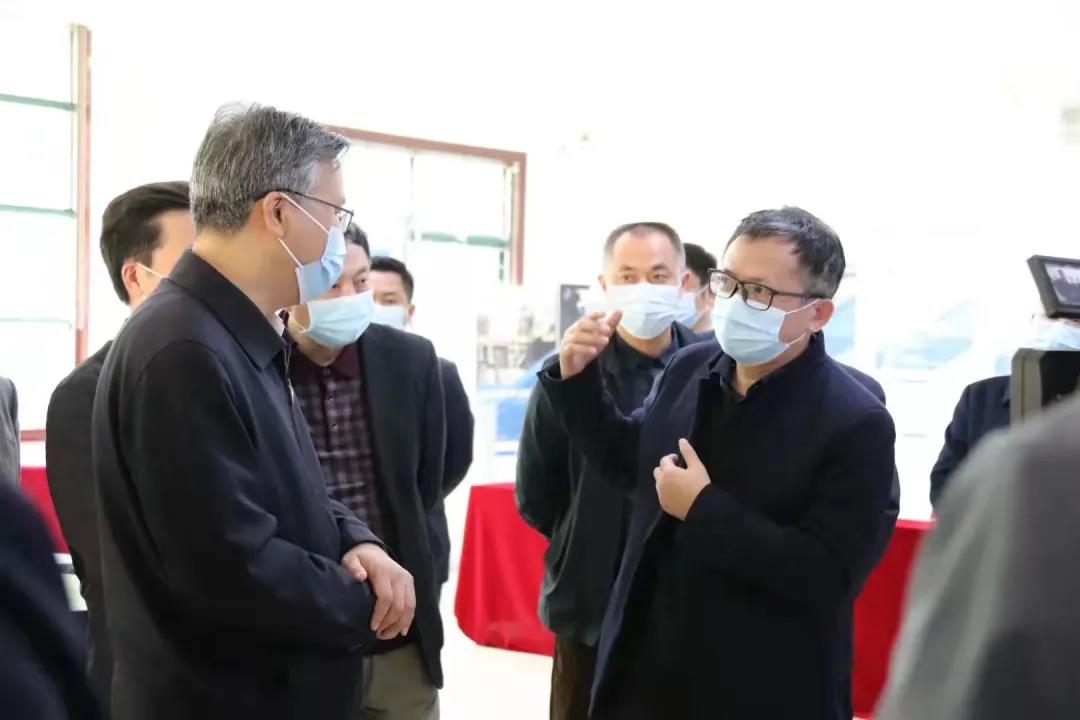 湖南省委常委、政法委書記李殿勛一行蒞臨千盟智能考察